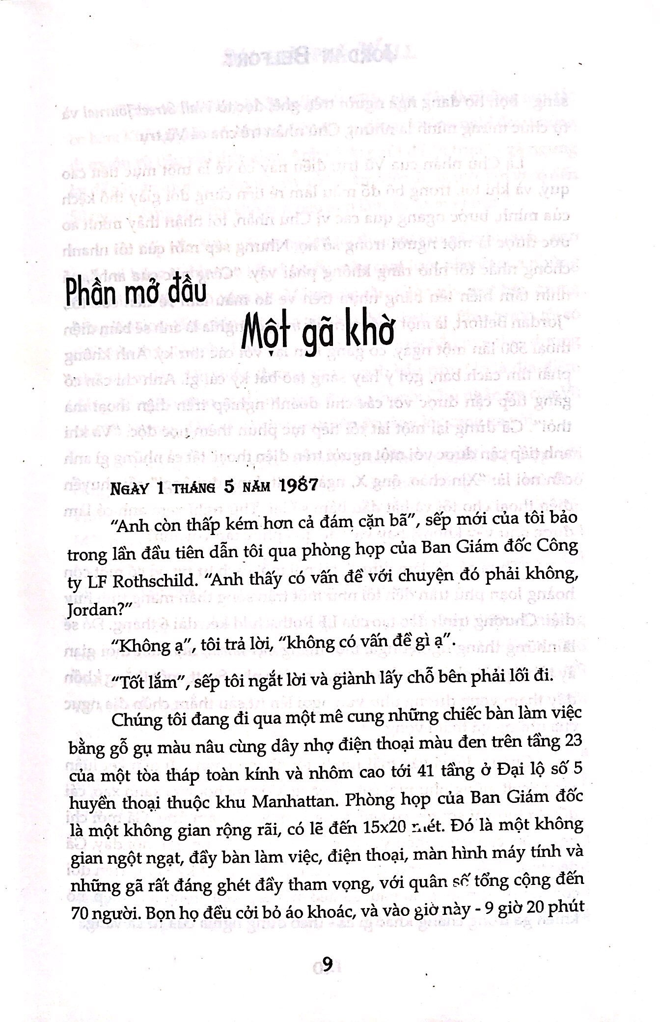 Sói Già Phố Wall - Phần 1 (BV)