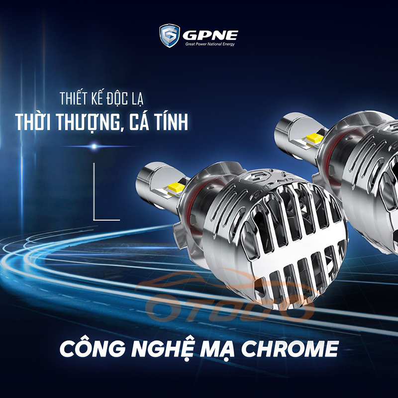 Bộ Đèn Led Tăng Sáng GPNE R6 80W Chân HB4-9006 Chính Hãng , Cho Xe Con Và Xe Tải