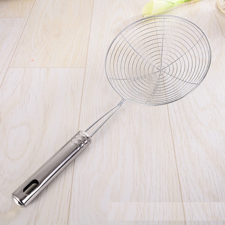 Vợt chiên vớt ráo dầu inox 16 cm PaKaSa - Hàng chính hãng