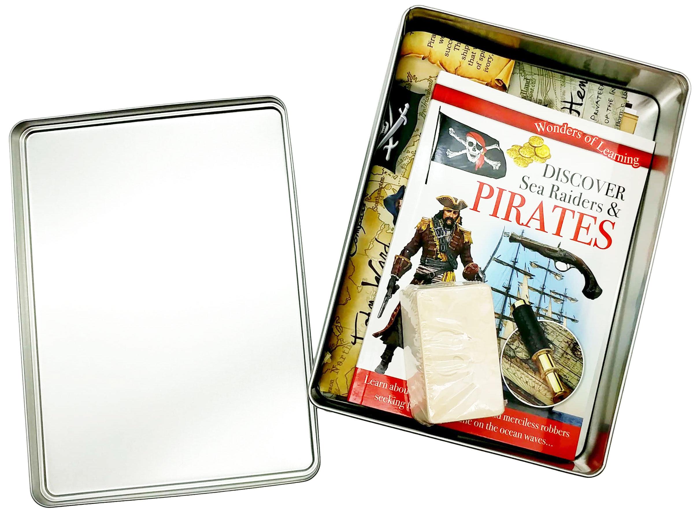 Wonder Of Learning - Discover Pirates - Educational Tin Set