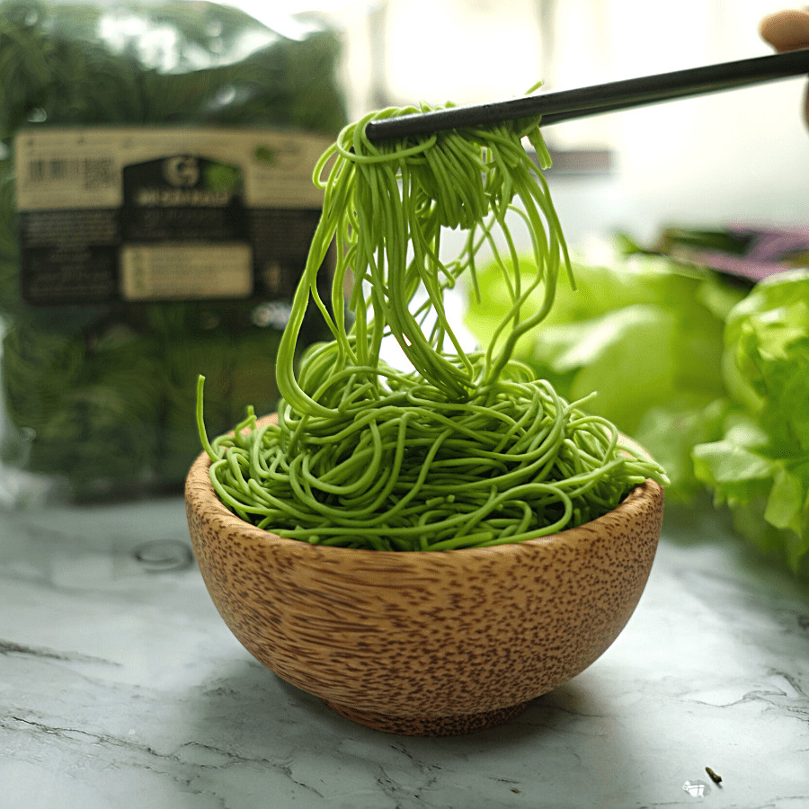 Mì Cải Kale (Cải Xoăn) GUfoods 400g  - Thực Phẩm Bổ Sung Dinh Dưỡng Cho Cả Gia Đình, Người Ăn Chay, Healthy, Giảm Cân