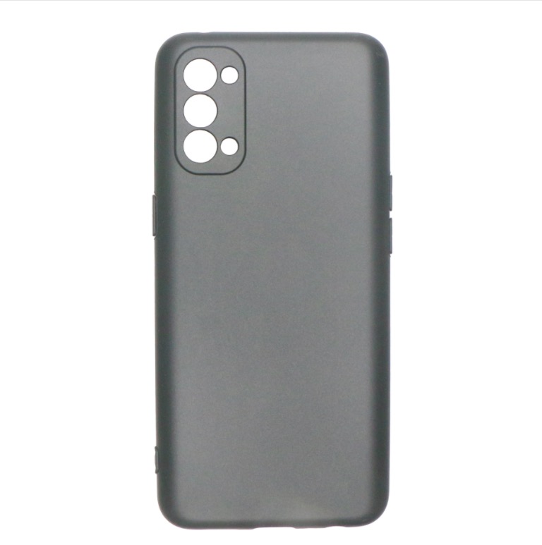 Ốp Lưng Dẻo Mỏng Đen Cho OPPO Reno 4