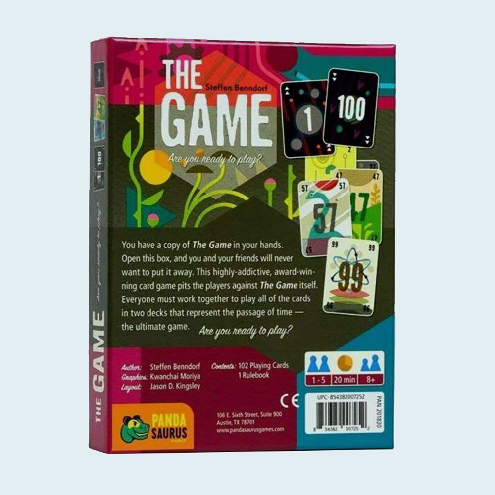 The Game Steffen Benndorf Board Game Bộ Thẻ Bài Trò Chơi Steffen Benndorf Vui Nhộn