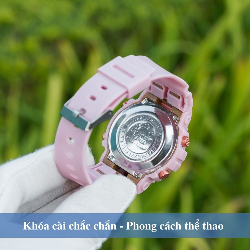 Đồng hồ điện tử thể thao nam nữ PAGINI phong cách Hàn Quốc – Đa chức năng báo thức – Hiển thị lịch ngày giờ thứ - WA000002