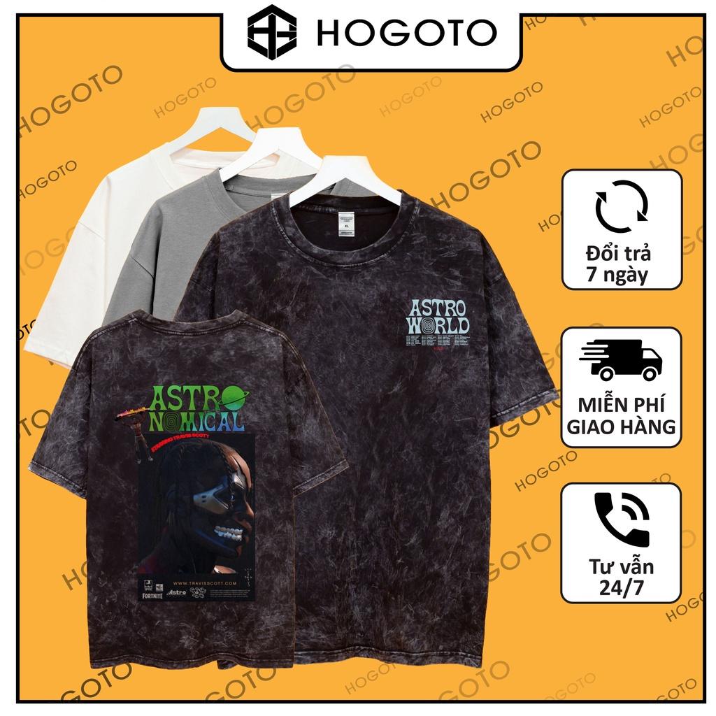 Áo thun Wash loang ATROSWORD robot Hogoto shop , Áo thun unisex nam nữ form rộng oversize chất liệu Cotton