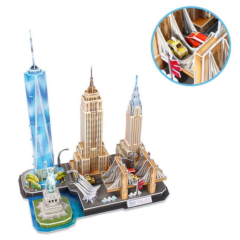 Mô hình giấy 3D - City Line New York - MC255h