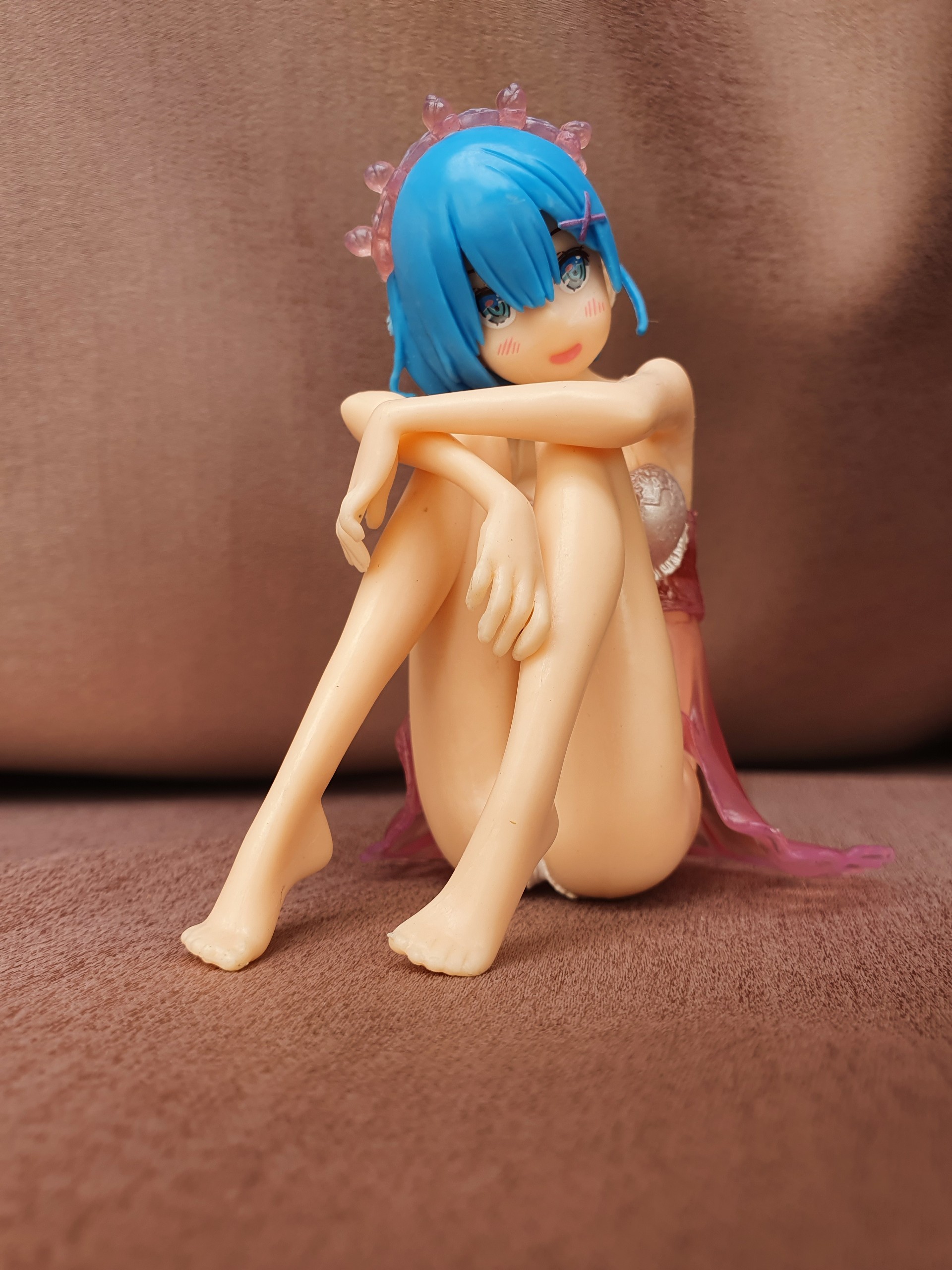 Mô Hình Figure Rem Mặc Đồ Ngủ Đỏ - Re: Zero - Mô Hình Không Hộp