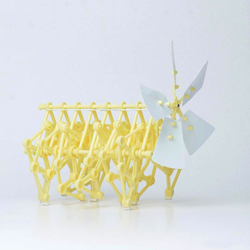 QUÀ TẶNG CHO BÉ TRAI LẮP RÁP NĂNG LƯỢNG GIÓ - QUÁI VẬT GIÓ (STRANDBEEST WIND POWER KIT)