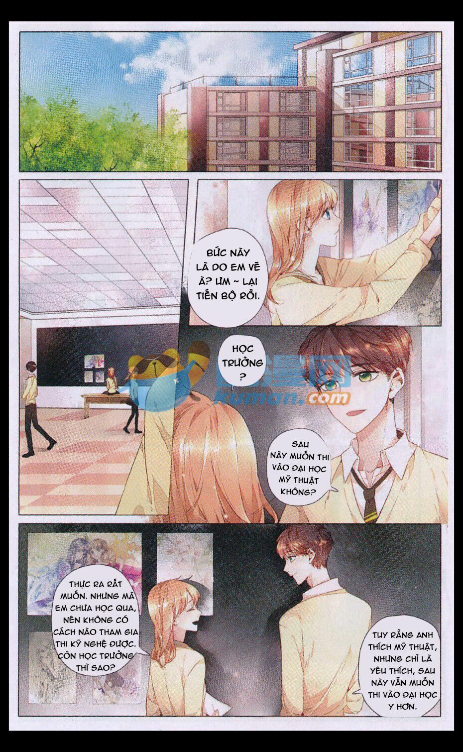 Tình yêu là màu hoa anh thảo chapter 12.2 1