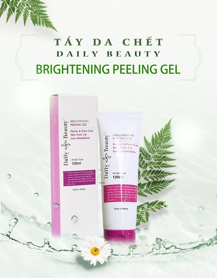 Combo 7 hộp Gel tẩy tế bào chết Daily Beauty Brightening Peeling Gel Hàn Quốc