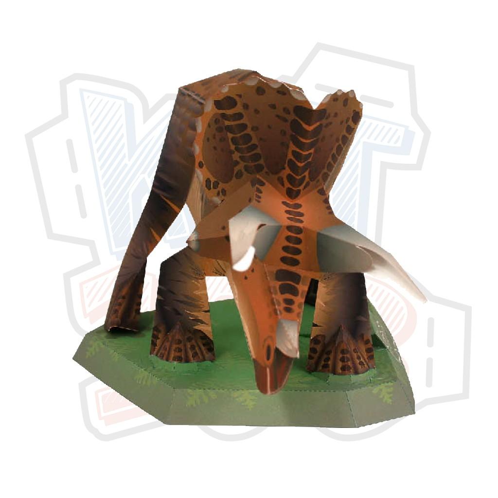 Mô hình giấy Khủng long Triceratops