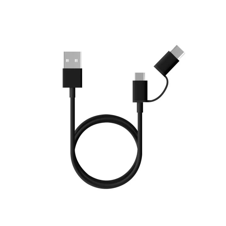 Cáp Sạc Xiaomi ZMI 2 Đầu Type-C / Micro USB - AL501 - 1m - Hàng Nhập Khẩu