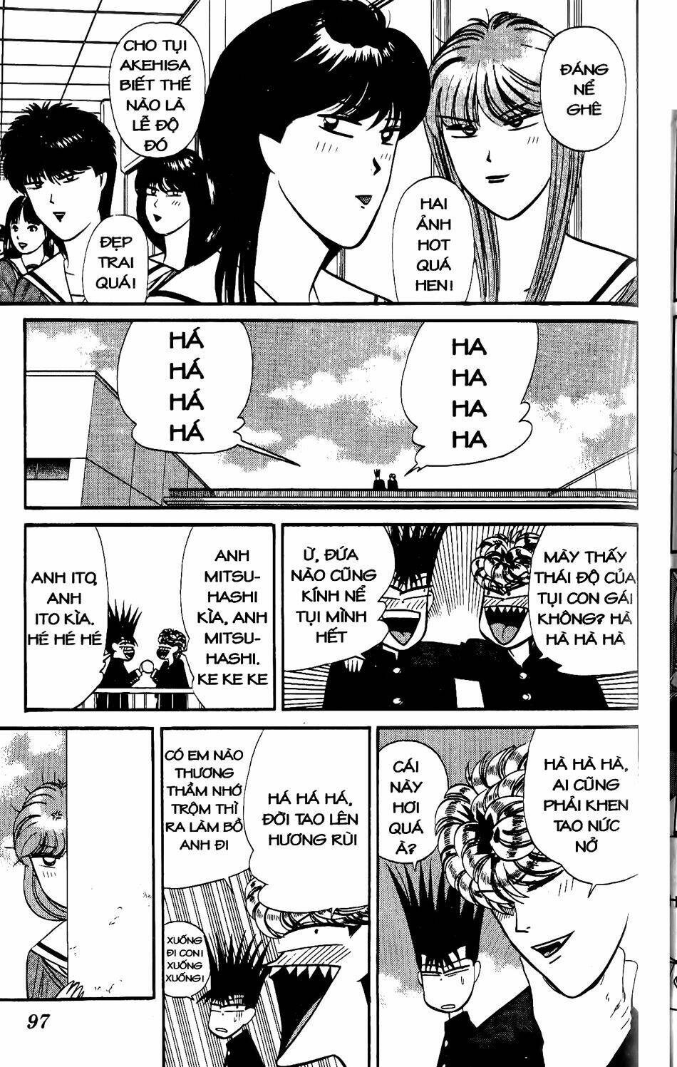 kyou kara ore wa - cặp bài trùng chapter 154 4