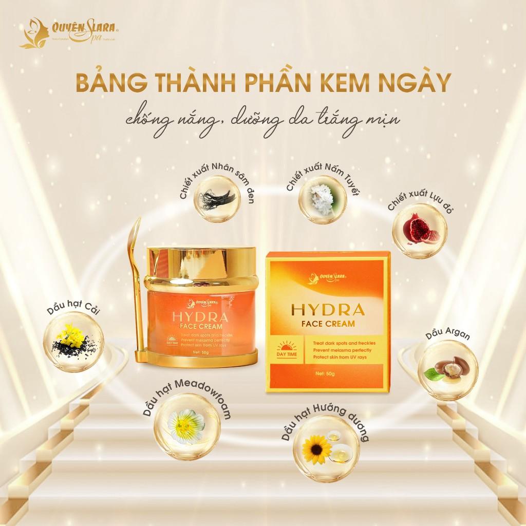 COMBO Kem Dưỡng Da Ngày Đêm HYDRA &amp; BIO FACE CREAM - Mờ Đóm Nâu, Nám, Tàn Nhang, Da Trắng Bật Tông