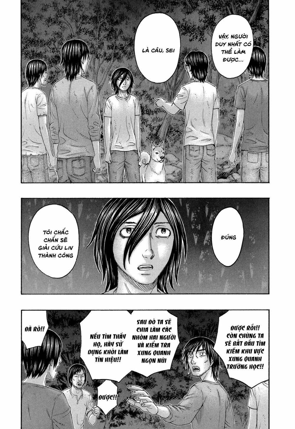 đảo tự sát chapter 161 11