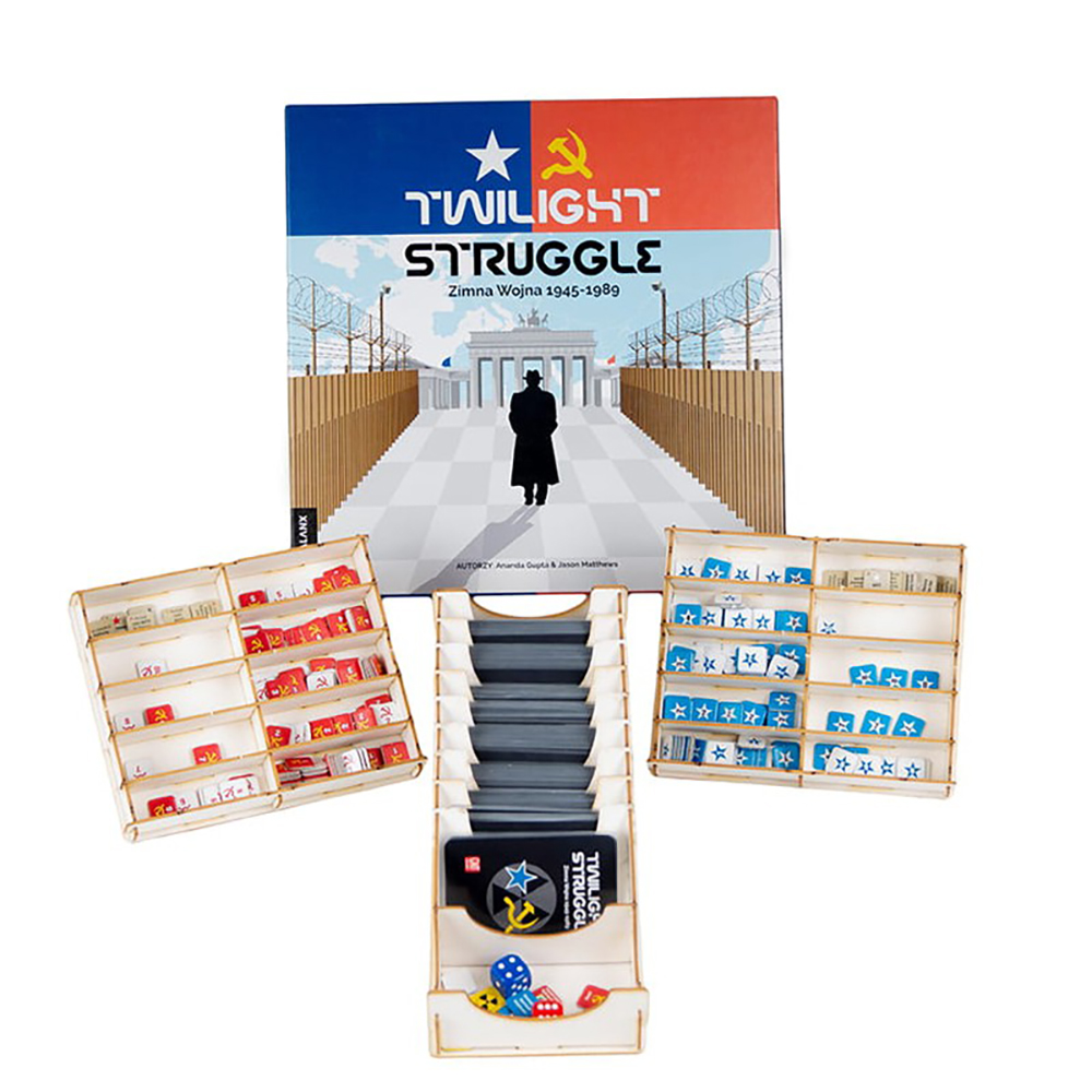 Bộ Trò Chơi Board Game Twilight Struggle The Cold War 1945-1989 English Parent-child interaction