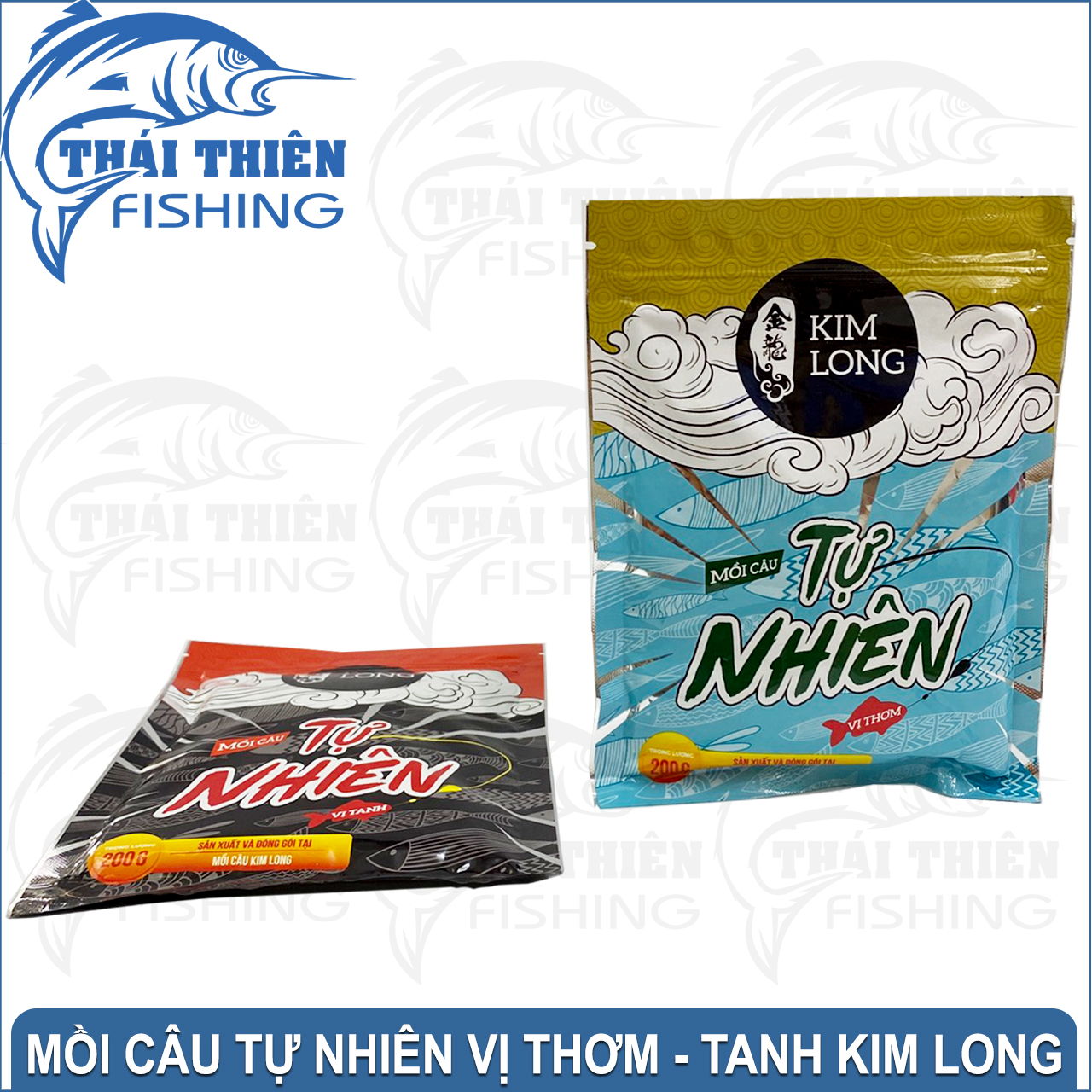 Mồi Câu Cá Tự Nhiên Vị Thơm, Tanh Kim Long Gói 200g Dùng Câu Sông Tự Nhiên, Hồ Dịch Vụ