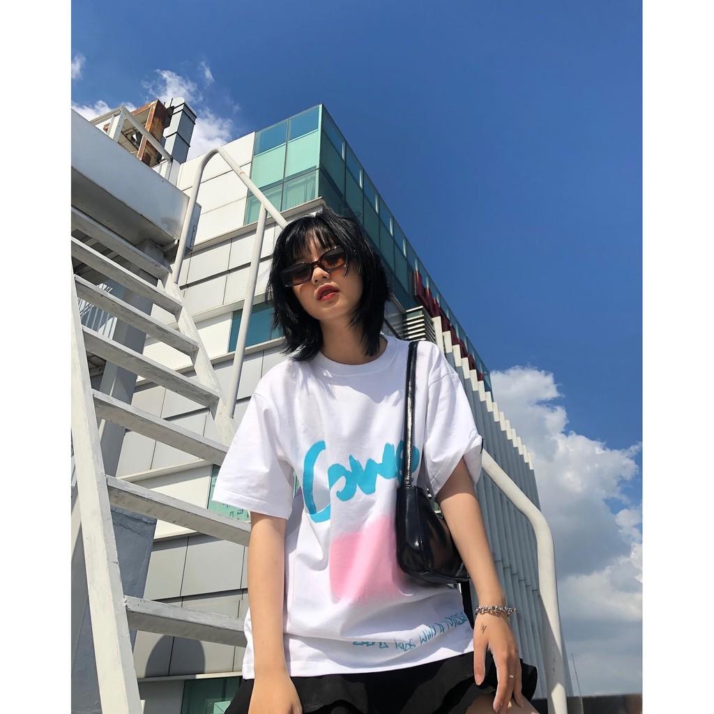 Áo thun unisex tay lỡ form rộng hình in to và sắc nét - Hany Shop