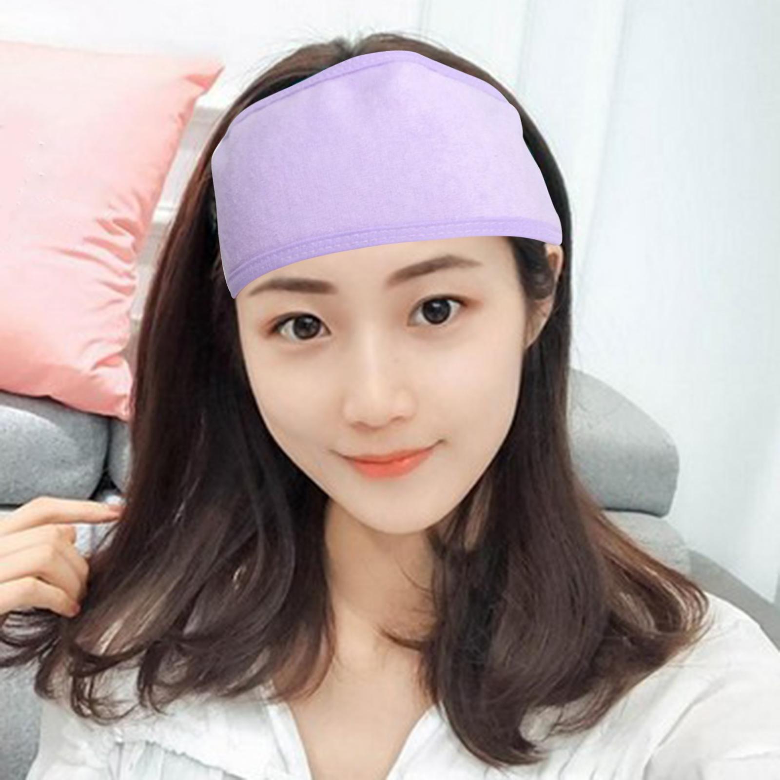 2pcs SPA Facial Headband Adjustable Head Band Washing Women Make up Bath