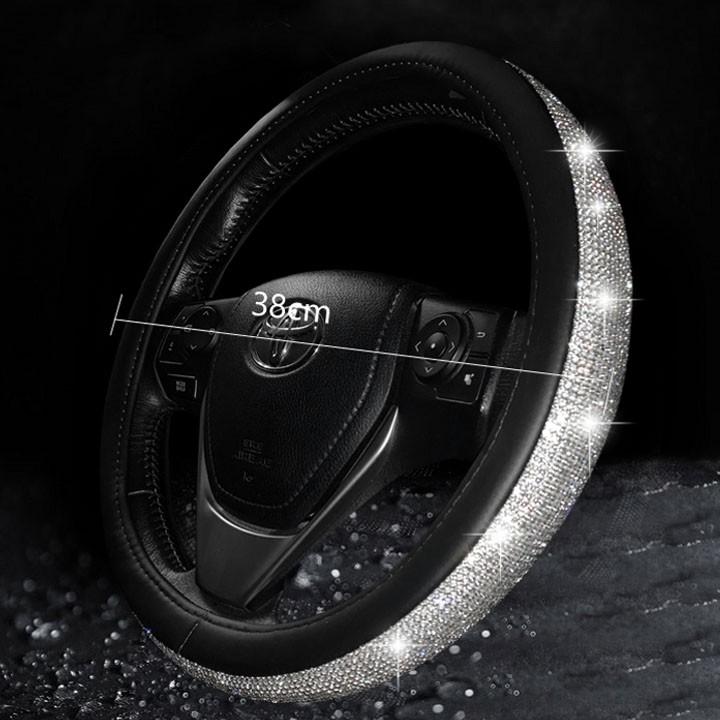Bọc Vô Lăng Ô Tô Cao Cấp Đính Đá