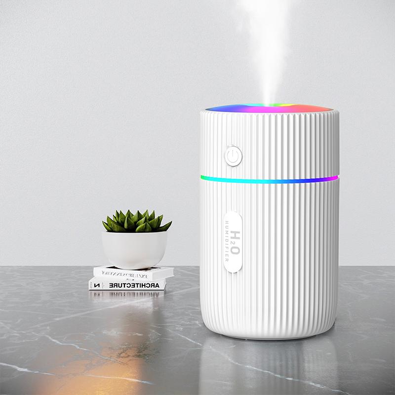 CDEN Máy Tạo Độ Ẩm Phun Sương Di Động Siêu Âm Thanh Mini Máy Tạo Độ Ẩm Không Khí Khuếch Tán Cho Nhà Xe Hơi USB Phun Sương Tạo Ẩm Hình Ếch Con Máy Làm Có Đèn LED Ban Đêm Lâm