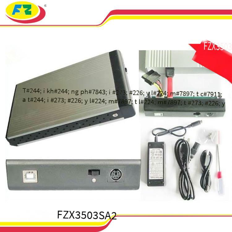 Khuyến mãi bán trực tiếp Hộp ổ cứng di động cổng nối tiếp SATA 3,5 inch