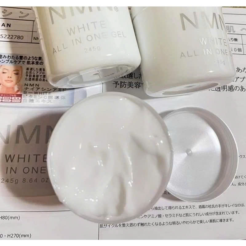 Gel Cấp Ẩm Và Dưỡng Trắng Da Tế Bào Gốc Nmn White All In One Gel (245G)