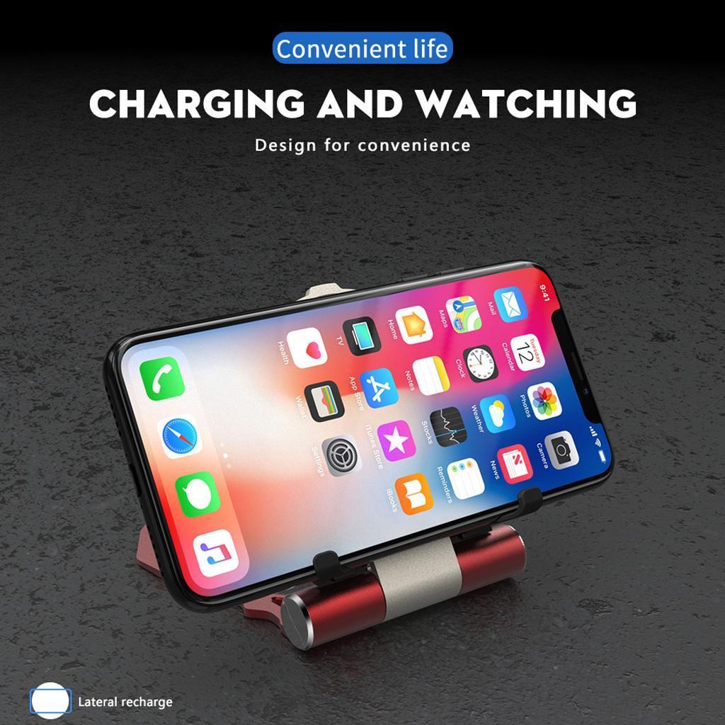 2 Pieces Wireless Charging Stand Pad Qi Universal Charger Dock for