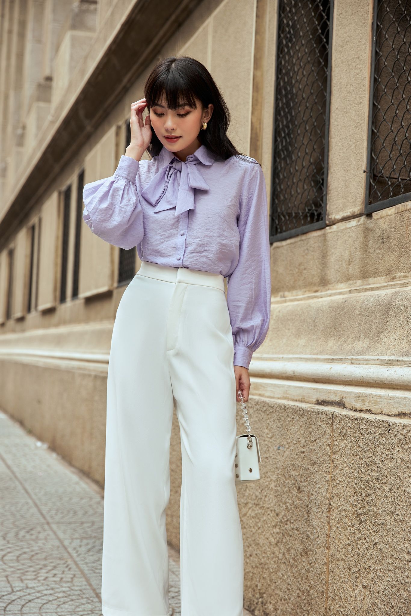 OLV - Áo Taro Tie Blouse