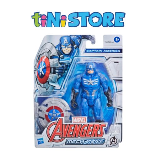 Đồ chơi siêu anh hùng Mech Strike Captain America 15 cm Avengers