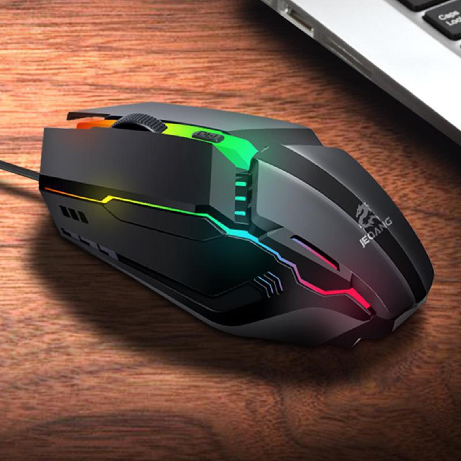 USB RGB Gaming Mouse Adjustable Mice