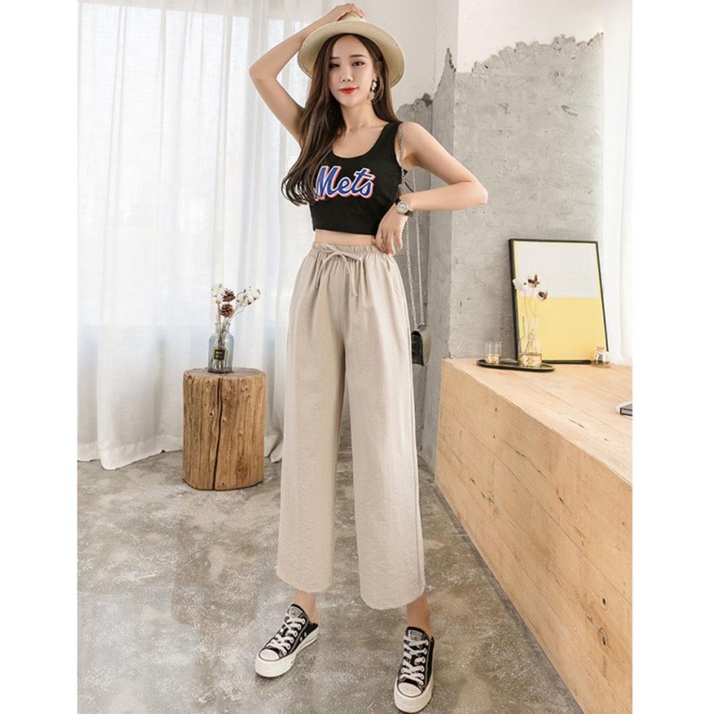 Quần Baggy Đũi Thái, quần đũi dài nữ Bigsize 80cm BGĐ