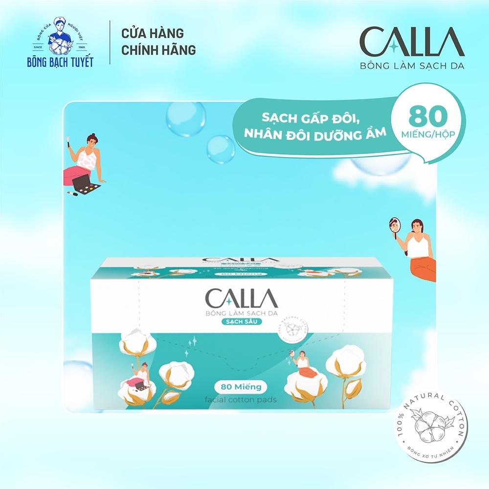 Bông tẩy trang Bông Bạch Tuyết Calla Sạch Sâu
