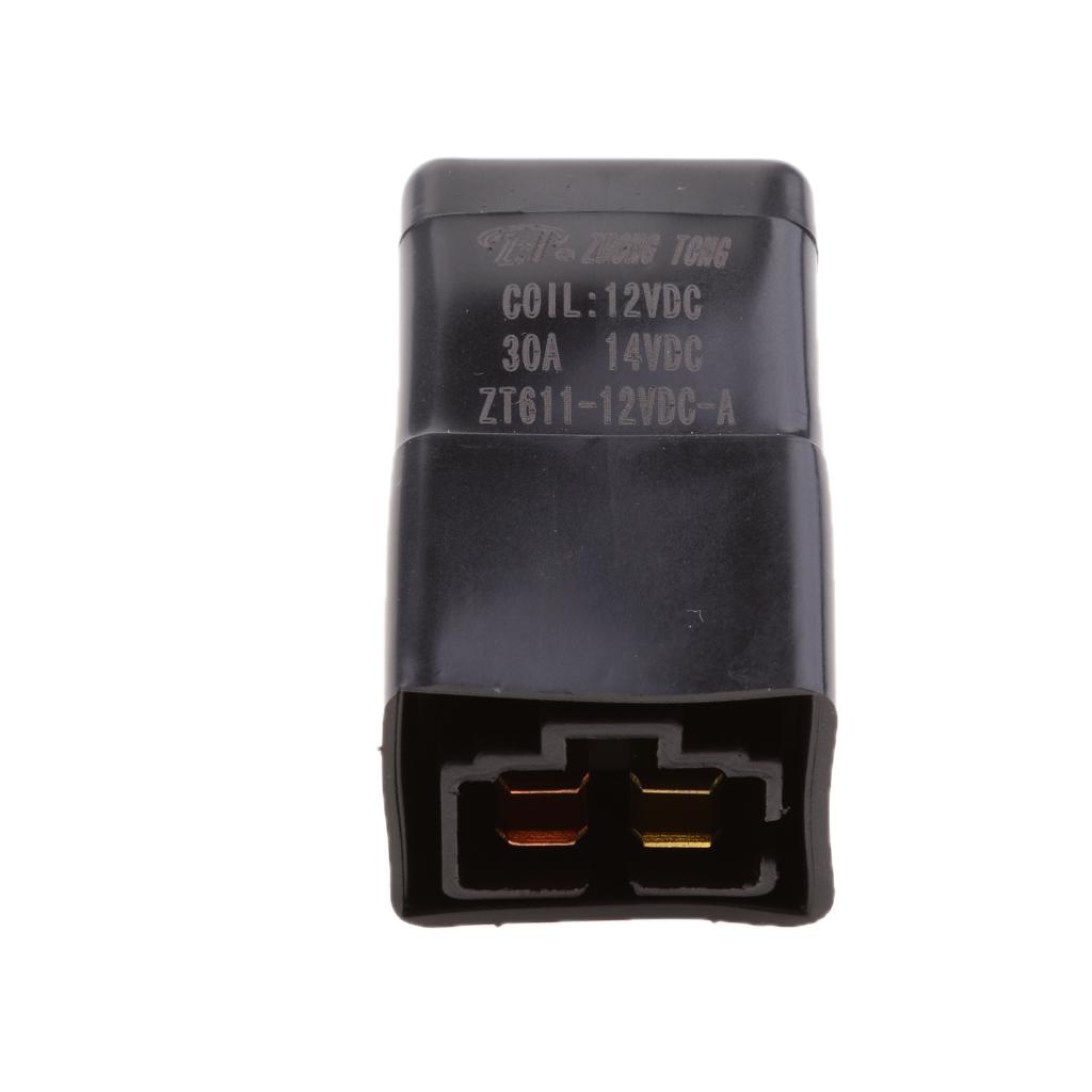 3pcs 12V 30A 4 Pin SPST Relay General Purpose Power Relay High Current