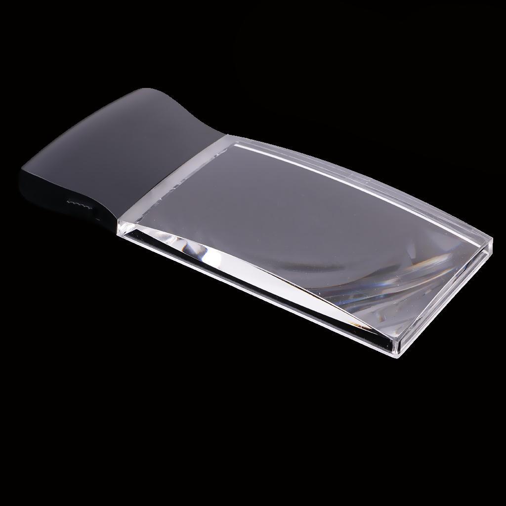 Hand Held Reading  Loupe 2X Magnifying Glass with LED Light