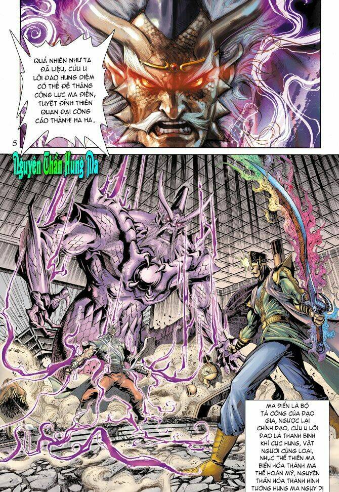 thiên tử truyền kỳ 5 - như lai thần chưởng chapter 54 4