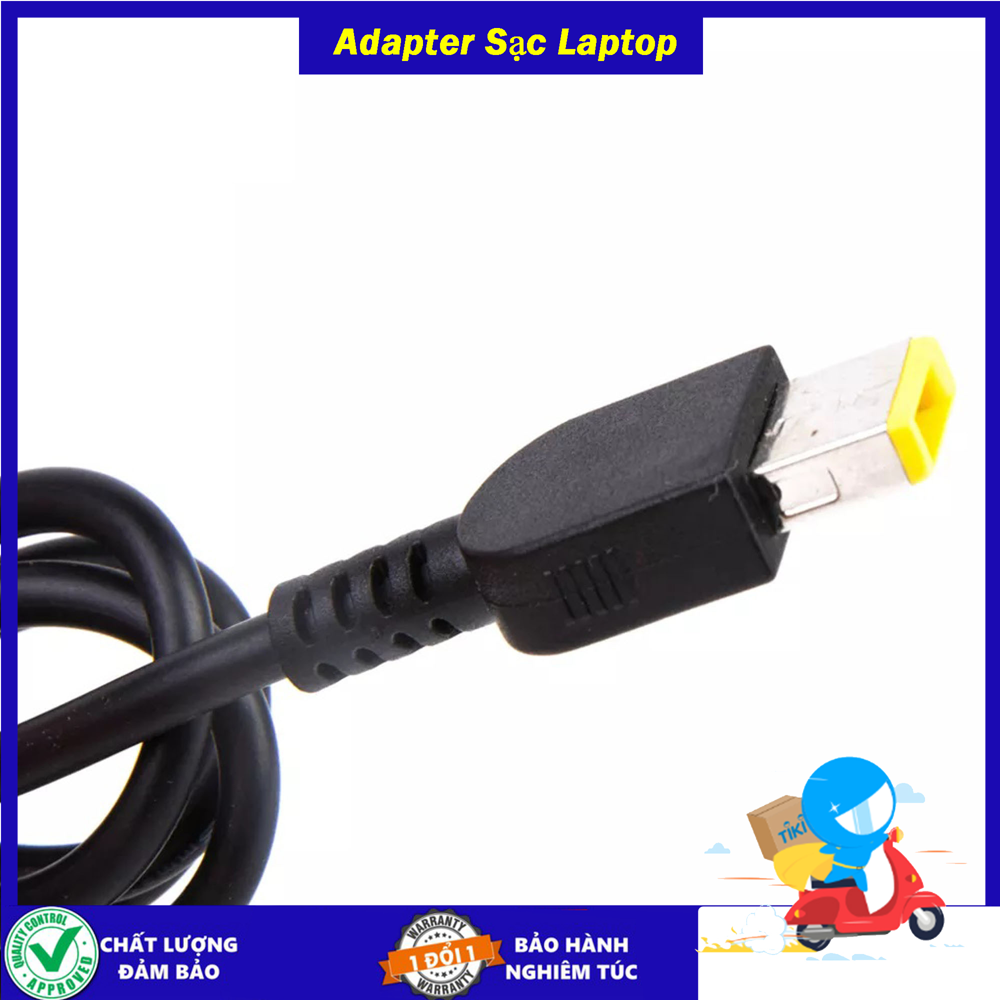 Sạc cho Laptop Lenovo - Sạc Zin 20V 2.25a 3.25a - công suất 45w/65w - Chân USB - Tặng kèm dây nguồn - Hàng Chính Hãng Zin New Seal