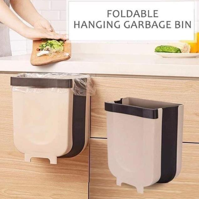 Hôp đựng rác gấp gọn thông minh nhựa PP cao cấp -Hàng loại 1