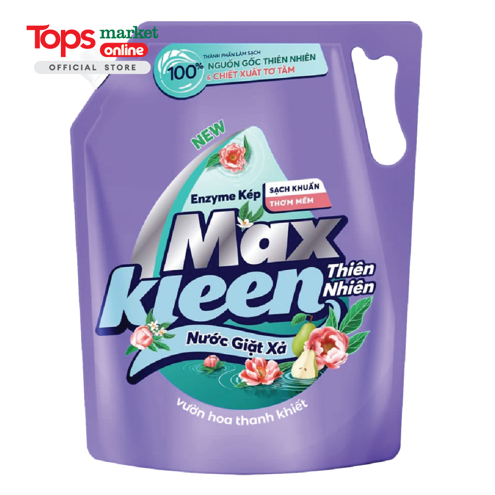 Nước Giặt Maxkleen Vườn Hoa Thanh Khiết 2.2KG