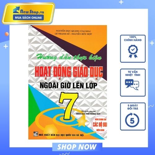 HƯỚNG DẪN THỰC HIỆN HOẠT ĐỘNG GIÁO DỤC NGOÀI GIỜ LÊN LỚP - LỚP 7  - HA