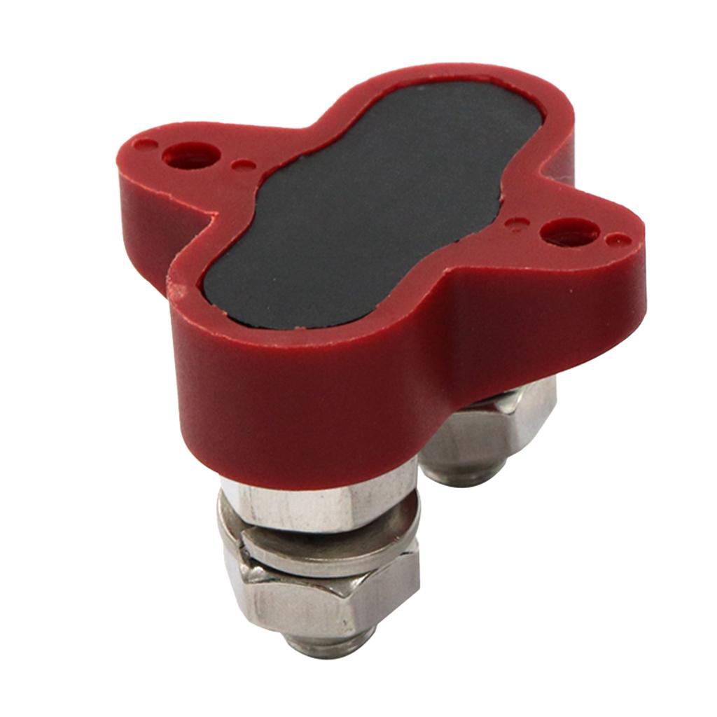 5/16inch Red Junction Block Power Post Insulated Terminal Stud Boat Marine