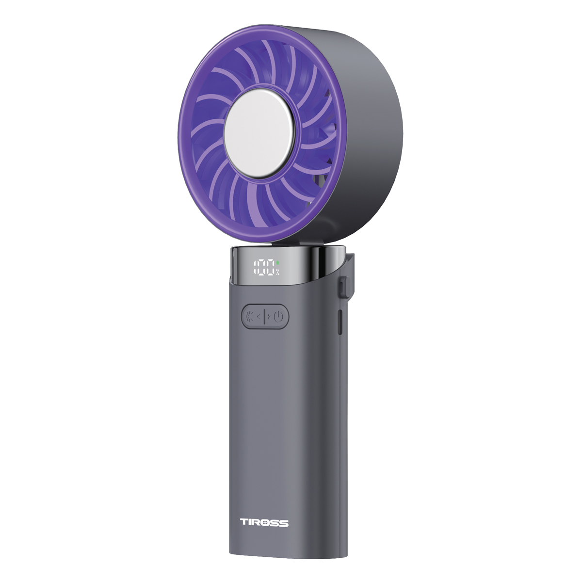 Quạt tích điện cầm tay USB TIROSS 5W, 3600mAh TS3434 - Hàng chính hãng