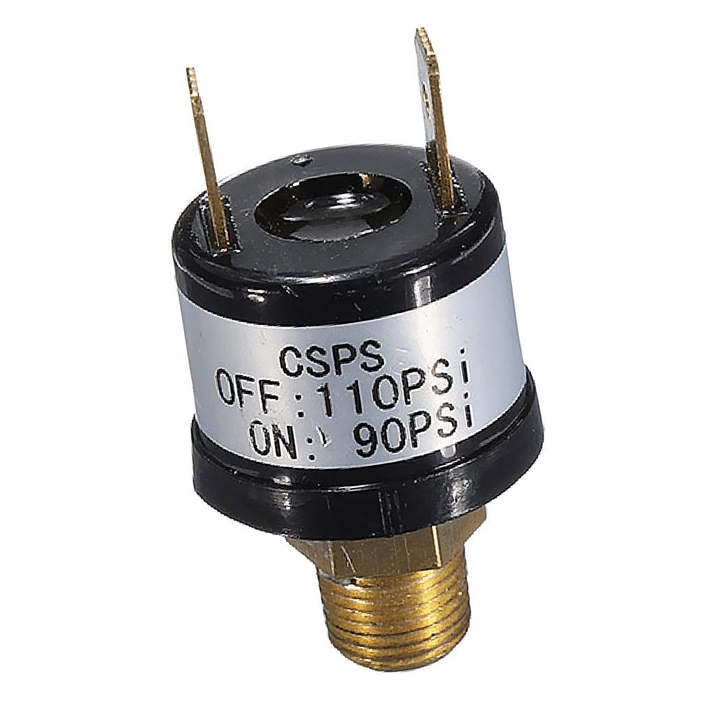 12V Áp Suất Không Khí Công Tắc Đánh Giá Cho Kèn Xe Lửa Sừng Máy Nén 90-110PSI