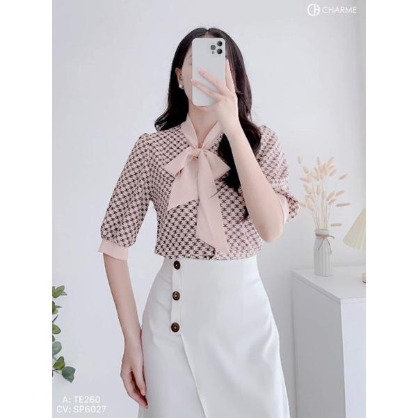 Chân Váy Chữ A đáp tà lệch đính cúc thời trang nữ