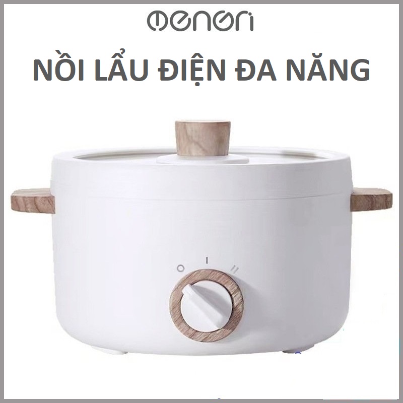 Nồi Lẩu Điện Đa Năng OENON Chống Dính Vân Đá Tự Động Ngắt Điện Khi Đủ Nhiệt - Hàng Chính Hãng