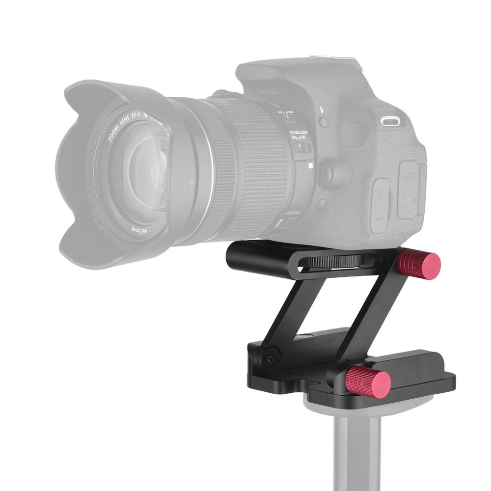Giá đỡ máy ảnh bằng hợp kim nhôm với tấm tháo nhanh vít 1/4 inch Chân máy nghiêng loại Z linh hoạt
