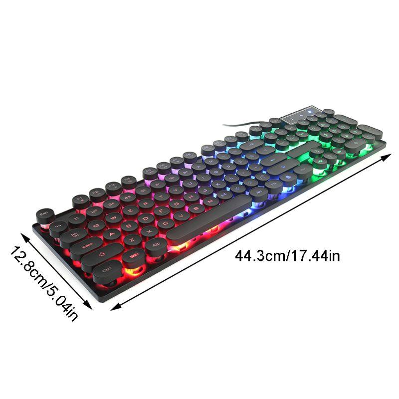 Bàn Phím Dây 104 Phím Rgb Chất Lượng Cao