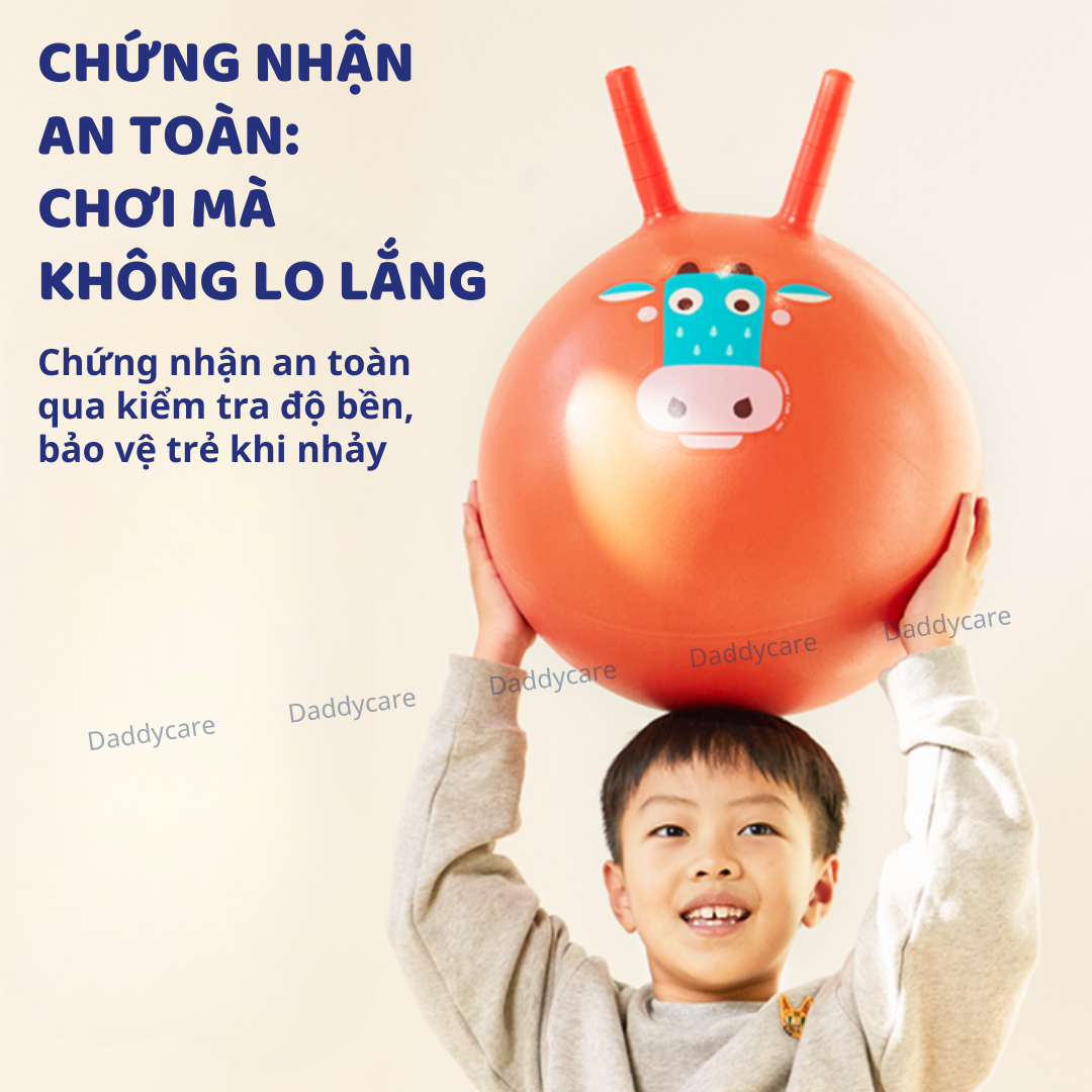 Bóng hơi cho bé hình thú nhún Mideer Sensory Training Bounce Ball