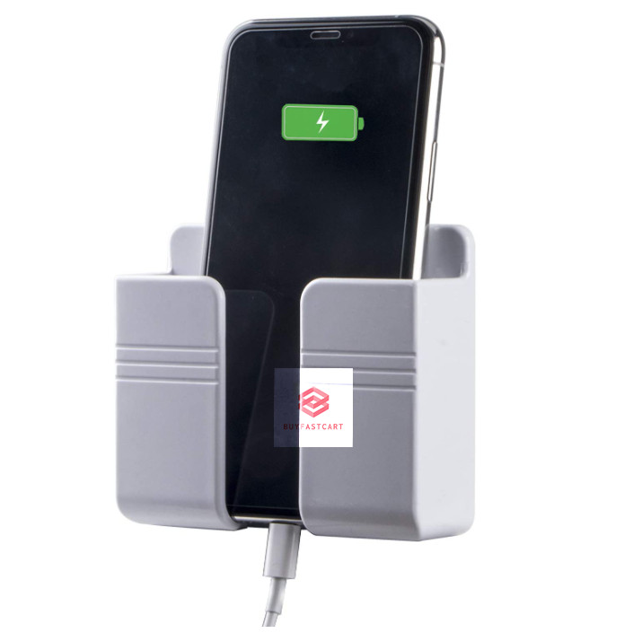 Kệ Dán Tường Để Remote, Giá Đỡ Sạc Điện Thoại Size Lớn 9x10.5cm