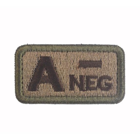 Patch_velcro miếng dán nhóm máu các loại_chiến thuật